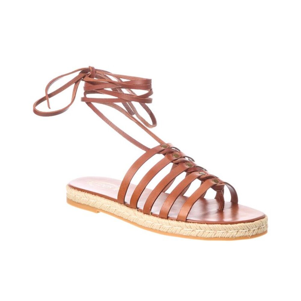 Tod’S Leather Sandal, Brown
